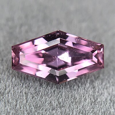 0.86ct Hexagon Step Cut Sapphire