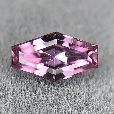 0.86ct Hexagon Step Cut Sapphire