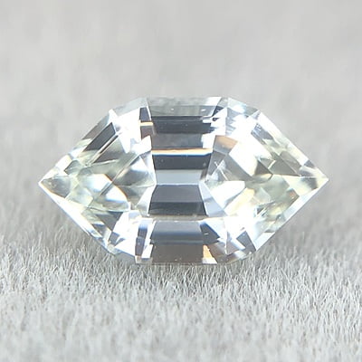 0.63ct Hexagon Step Cut Sapphire