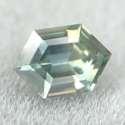 0.43ct Hexagon Step Cut Sapphire