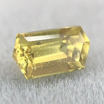 0.68ct Hexagon Step Cut Sapphire