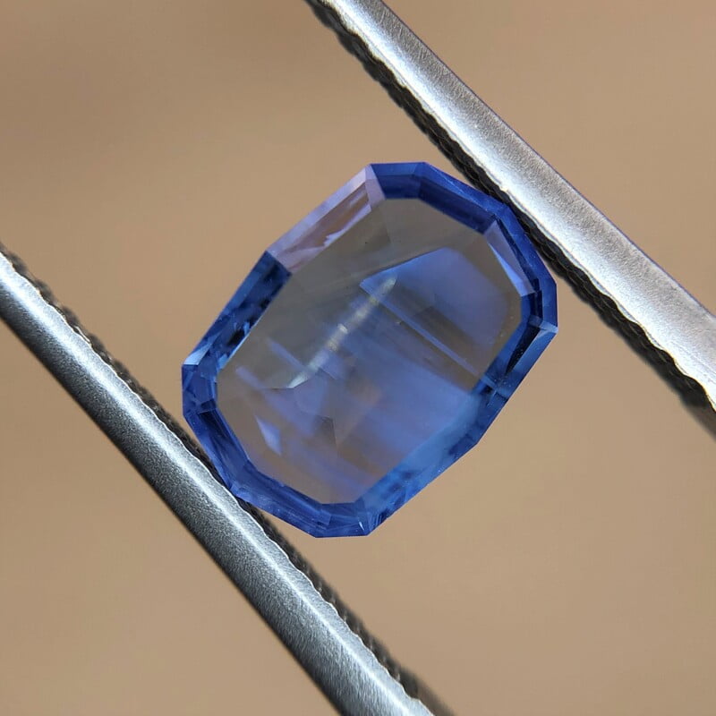 1.71ct Fancy Step Cut Sapphire