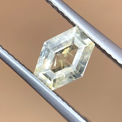 0.94ct Hexagon Step Cut Sapphire