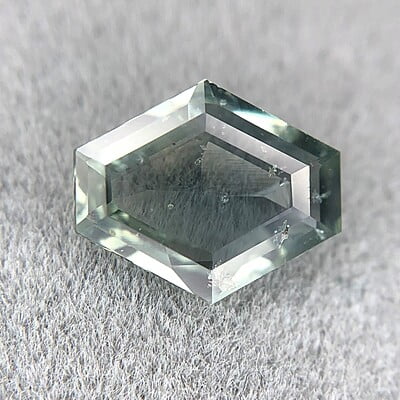1.12ct Hexagon Step Cut Sapphire