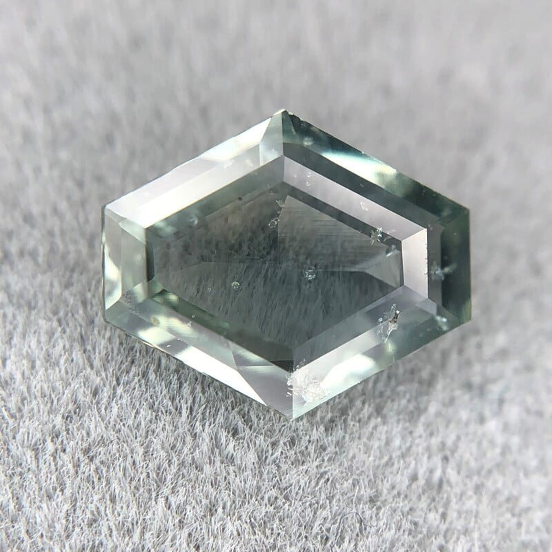 1.12ct Hexagon Step Cut Sapphire 1.12ct Hexagon Step Cut Sapphire