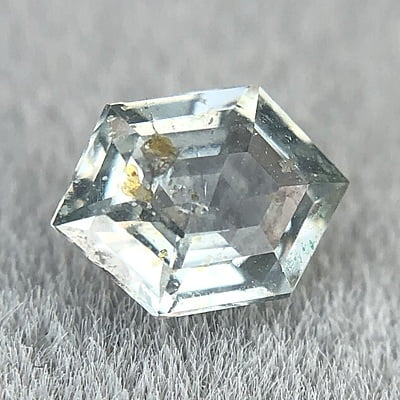 0.43ct Hexagon Step Cut Sapphire