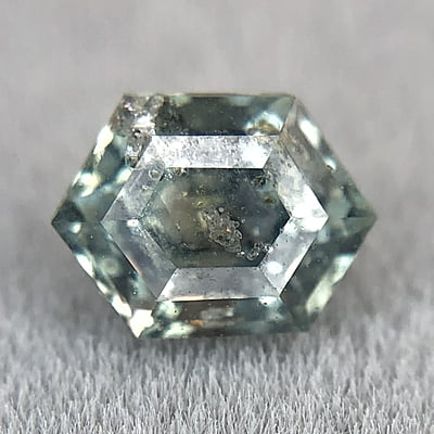 0.84ct Hexagon Step Cut Sapphire