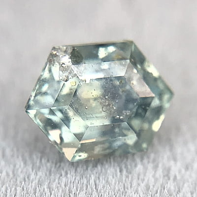 0.84ct Hexagon Step Cut Sapphire