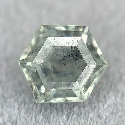 0.74ct Hexagon Step Cut Sapphire