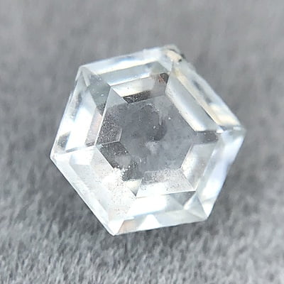 0.75ct Hexagon Step Cut Sapphire