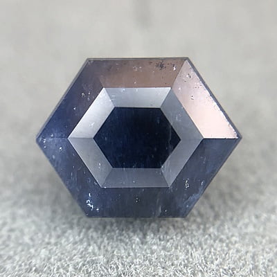 2.21ct Hexagon Step Cut Sapphire