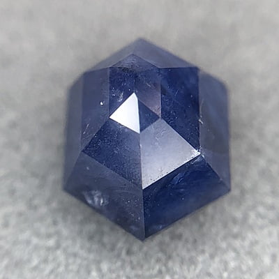 1.92ct Hexagon Step Cut Sapphire