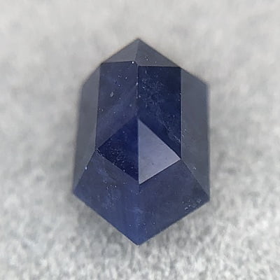 1.01ct Hexagon Step Cut Sapphire