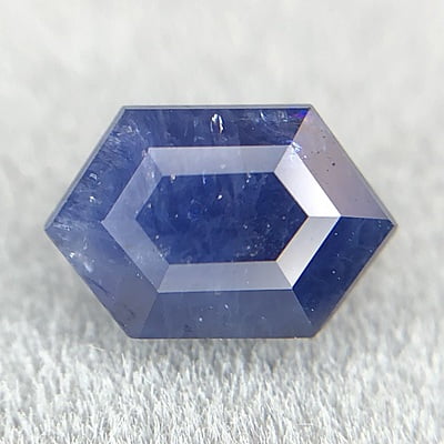 1.07ct Hexagon Step Cut Sapphire