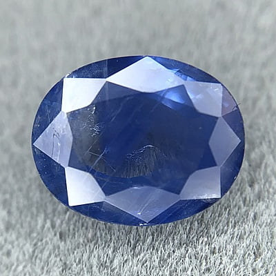 1.23ct Oval Mixed Cut Sapphire