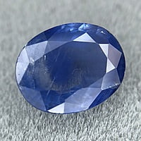 1.23ct Oval Mixed Cut Sapphire