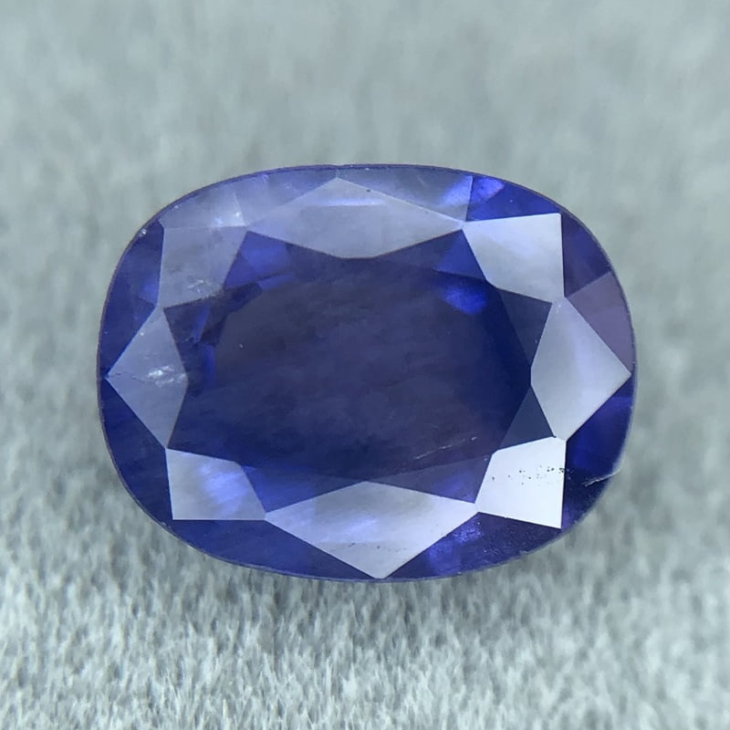 1.14ct Cushion Mixed Cut Sapphire