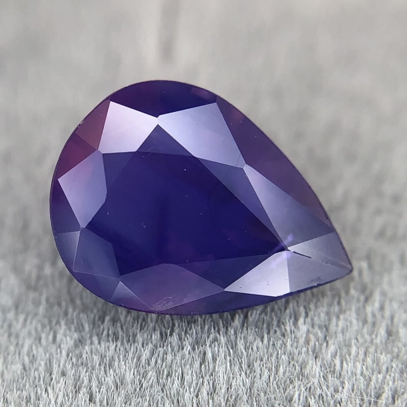 1.11ct Pear Mixed Cut Sapphire