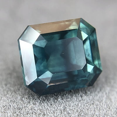 2.71ct Octagon Step Cut Sapphire