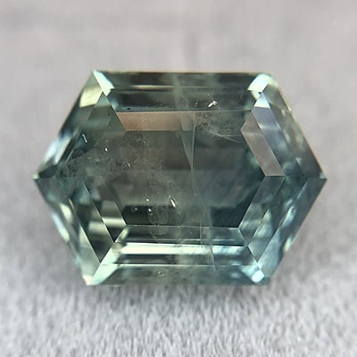 5.01ct Hexagon Step Cut Sapphire