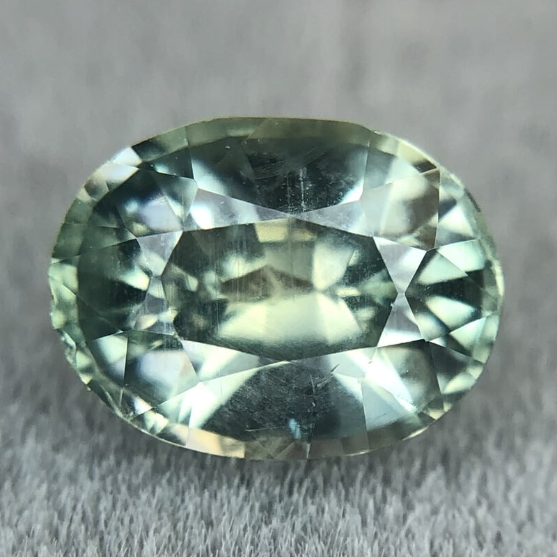 1.47ct Oval Mixed Cut Sapphire