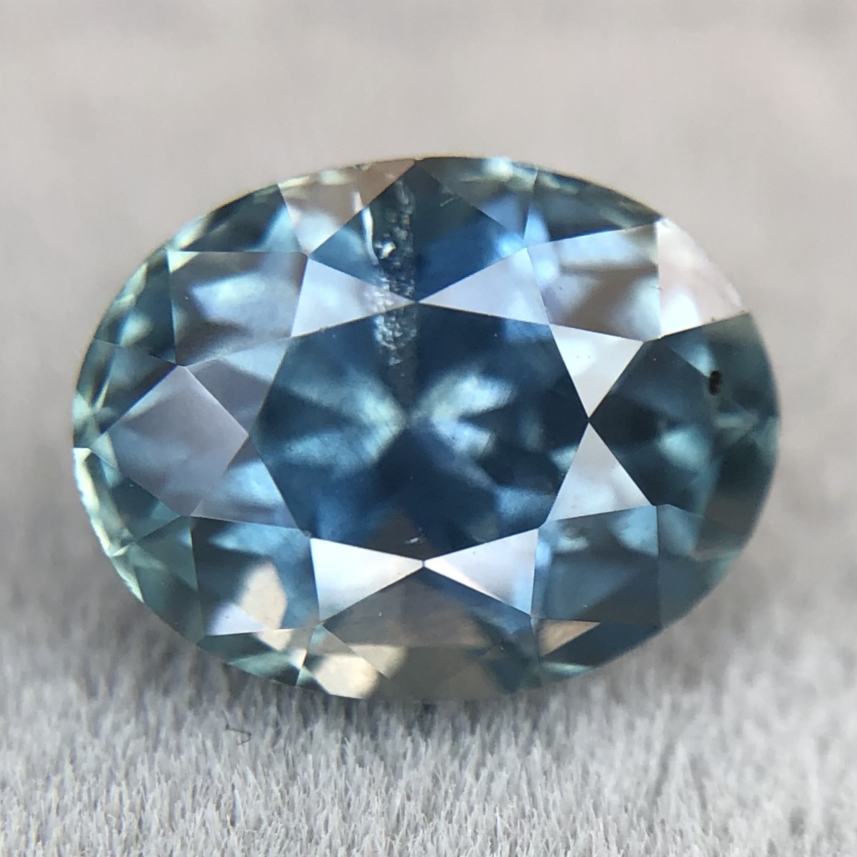 2.24ct Oval Mixed Cut Sapphire 2.24ct Oval Mixed Cut Sapphire