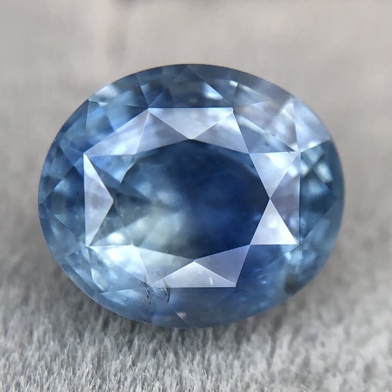 2.16ct Oval Mixed Cut Sapphire