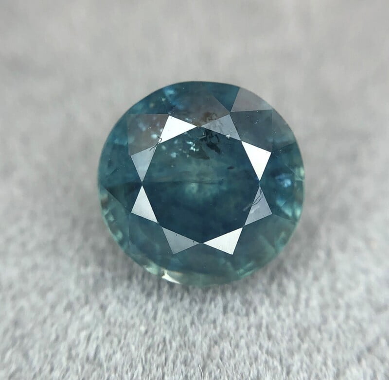 2.27ct Round Mixed Cut Sapphire 2.27ct Round Mixed Cut Sapphire