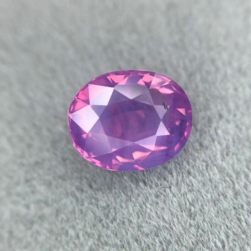 1.07 Oval Mixed Cut Sapphire