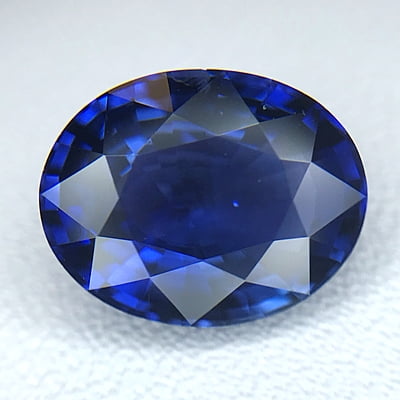 2.57ct Oval Mixed Cut Sapphire