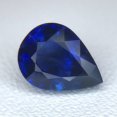 2.09ct Pear Mixed Cut Sapphire Set