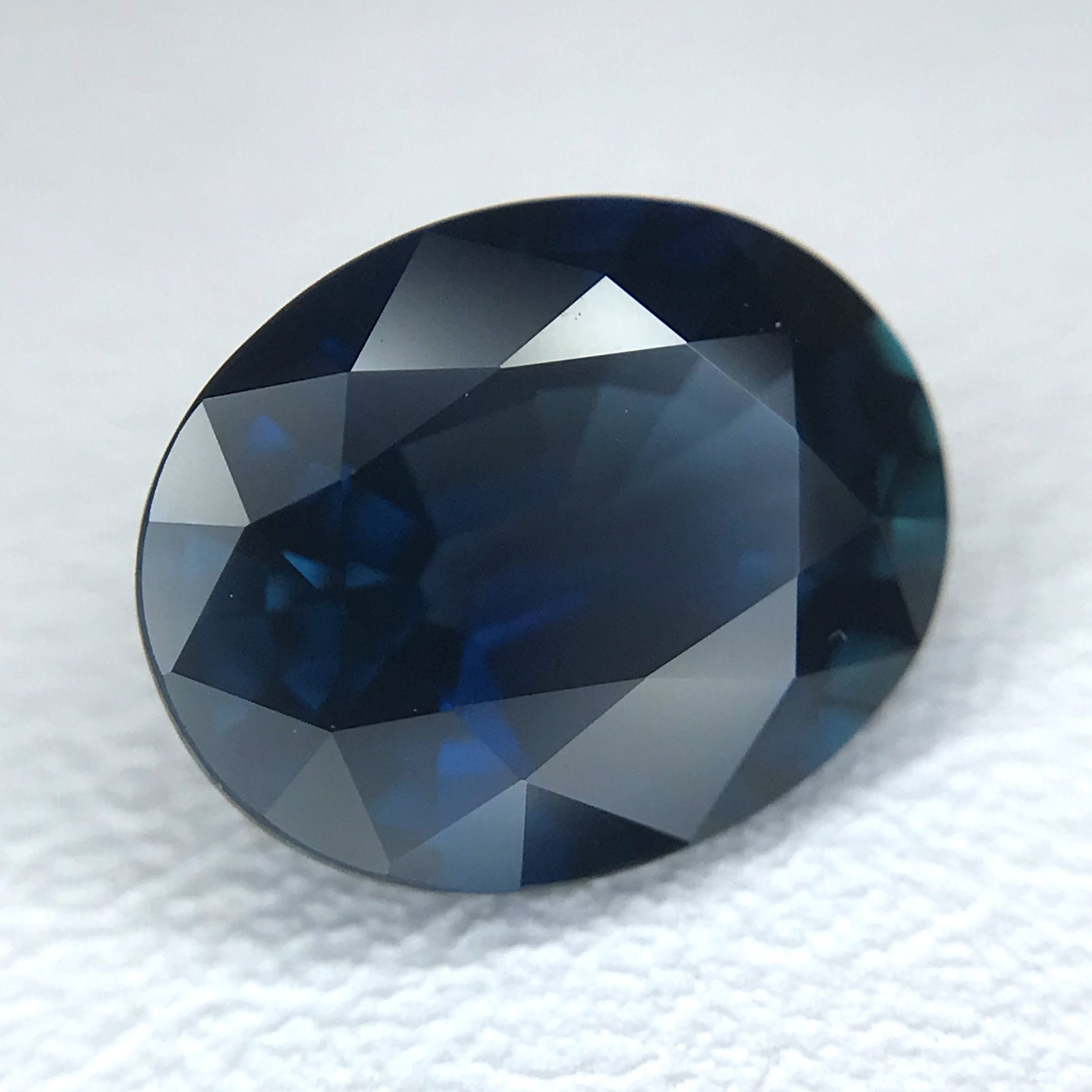 1.89ct Oval Mixed Cut Sapphire