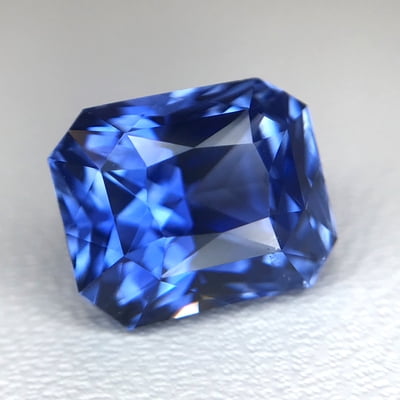 2.96ct Radiant Brilliant Cut Sapphire 2.96ct Radiant Brilliant Cut Sapphire