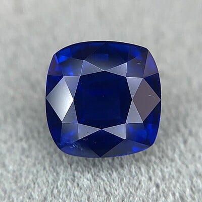 1.44ct Cushion Mixed Cut Sapphire