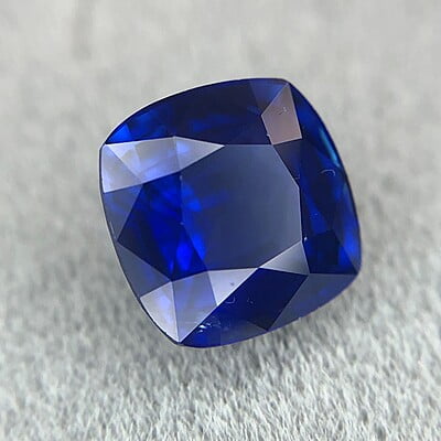 1.44ct Cushion Mixed Cut Sapphire