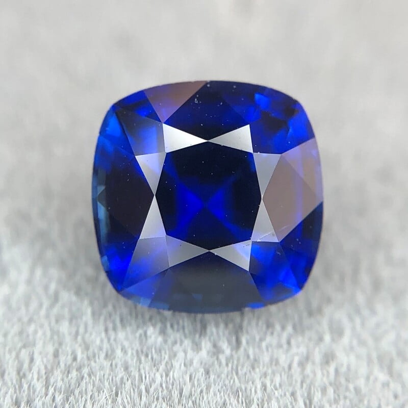 1.33ct Cushion Mixed Cut Sapphire