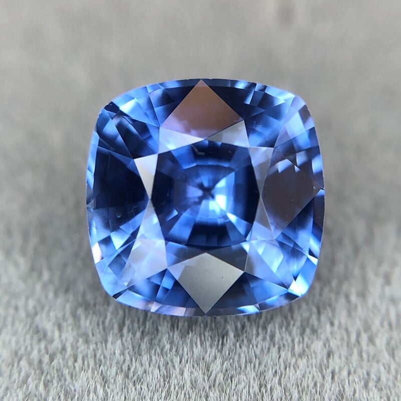 1.70ct Cushion Mixed Cut Sapphire