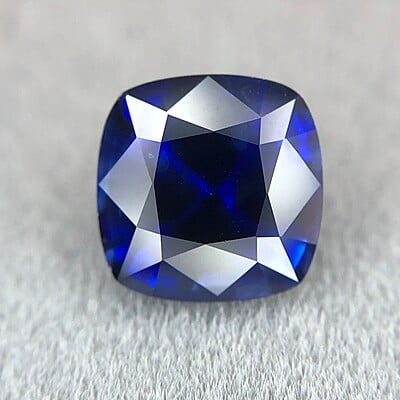 1.70ct Cushion Mixed Cut Sapphire