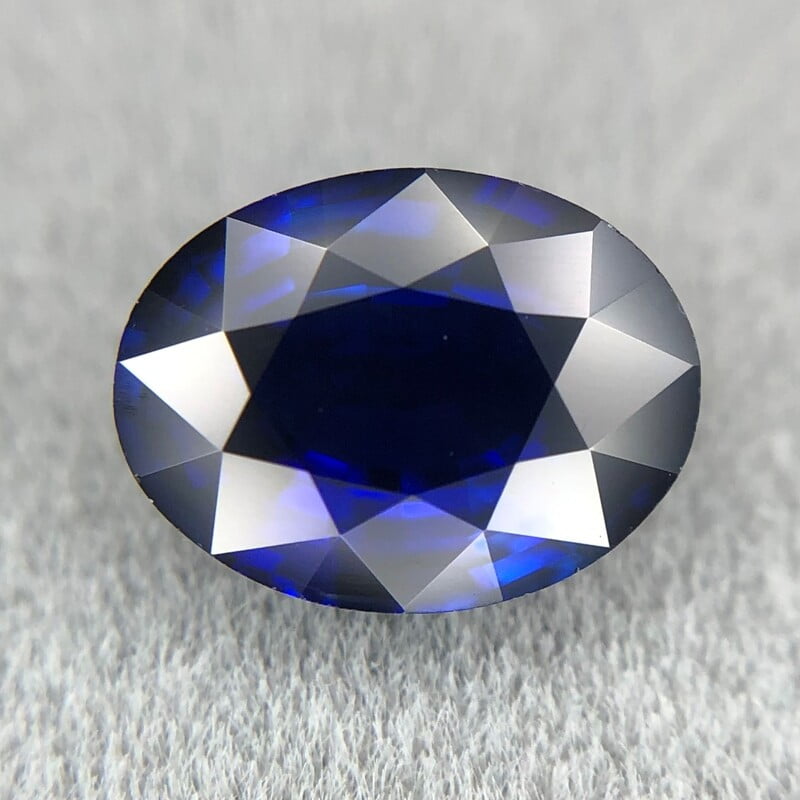 1.44ct Oval Mixed Cut Sapphire