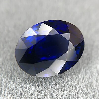 1.44ct Oval Mixed Cut Sapphire