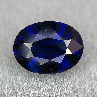 1.48ct Oval Mixed Cut Sapphire