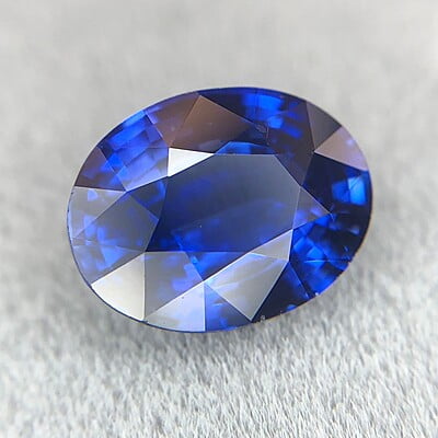 2.17ct Oval Mixed Cut Sapphire