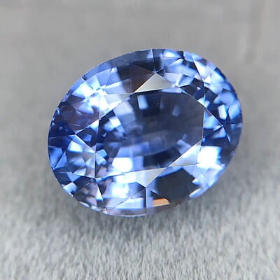 4.23ct Oval Mixed Cut Sapphire