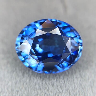 2.83ct Oval Mixed Cut Sapphire