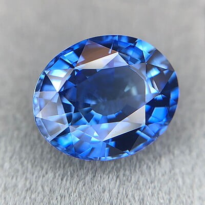 2.83ct Oval Mixed Cut Sapphire