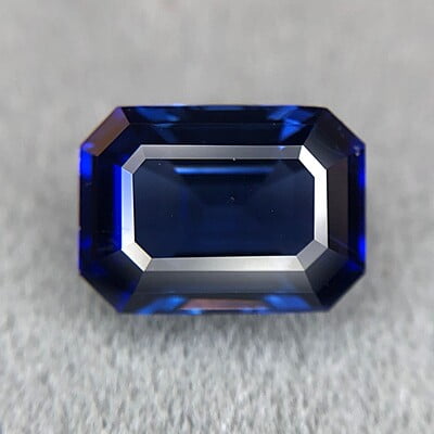 1.95ct Octagon Step Cut Sapphire