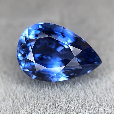 2.95ct Pear Mixed Cut Sapphire