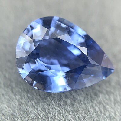 1.28ct Pear Mixed Cut Sapphire