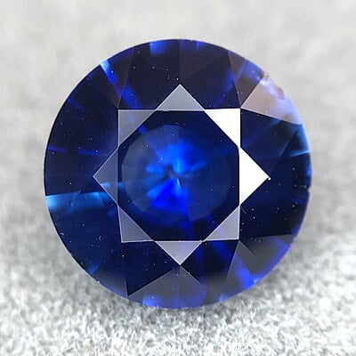 1.30ct Round Mixed Cut Sapphire 1.30ct Round Mixed Cut Sapphire