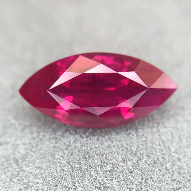 1.98ct Marquise Mixed Cut Ruby 1.98ct Marquise Mixed Cut Ruby